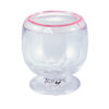Fish Tank-Stylish Duel-use Display Tank with LED light -orange
